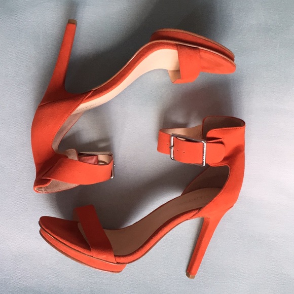 Calvin Klein Shoes - Calvin Klein Vivian Platform Suede Sandal